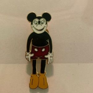 Disney Vintage Old Fashioned Dolls Art Mickey Mouse Pin